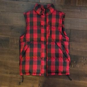 Cedarwood State - Plaid Puffer Vest